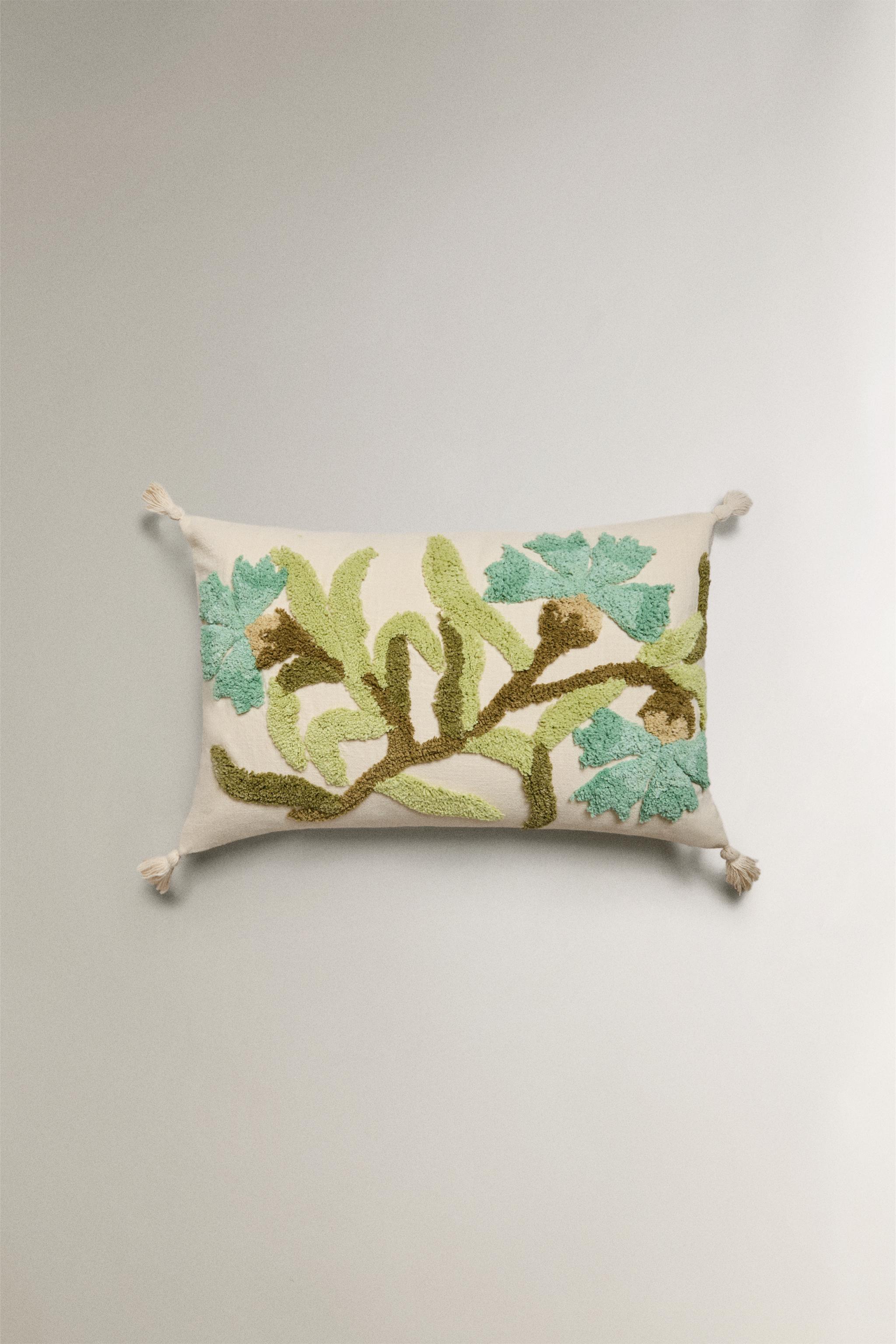 TUFTING THROW PILLOW COVER